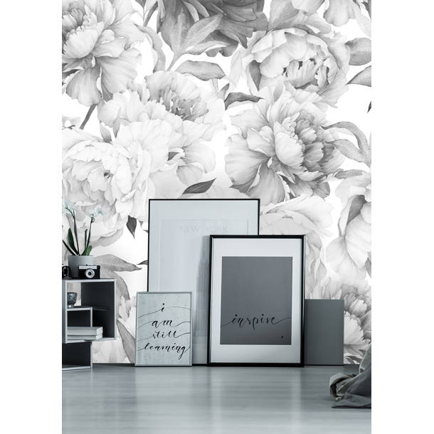 Charlton Home® Cansler Floral Peel and Stick Wallpaper Roll & Reviews